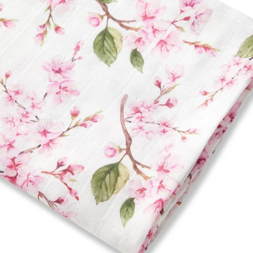 Floral newborn footie & swaddle blanket (NWT) bundle